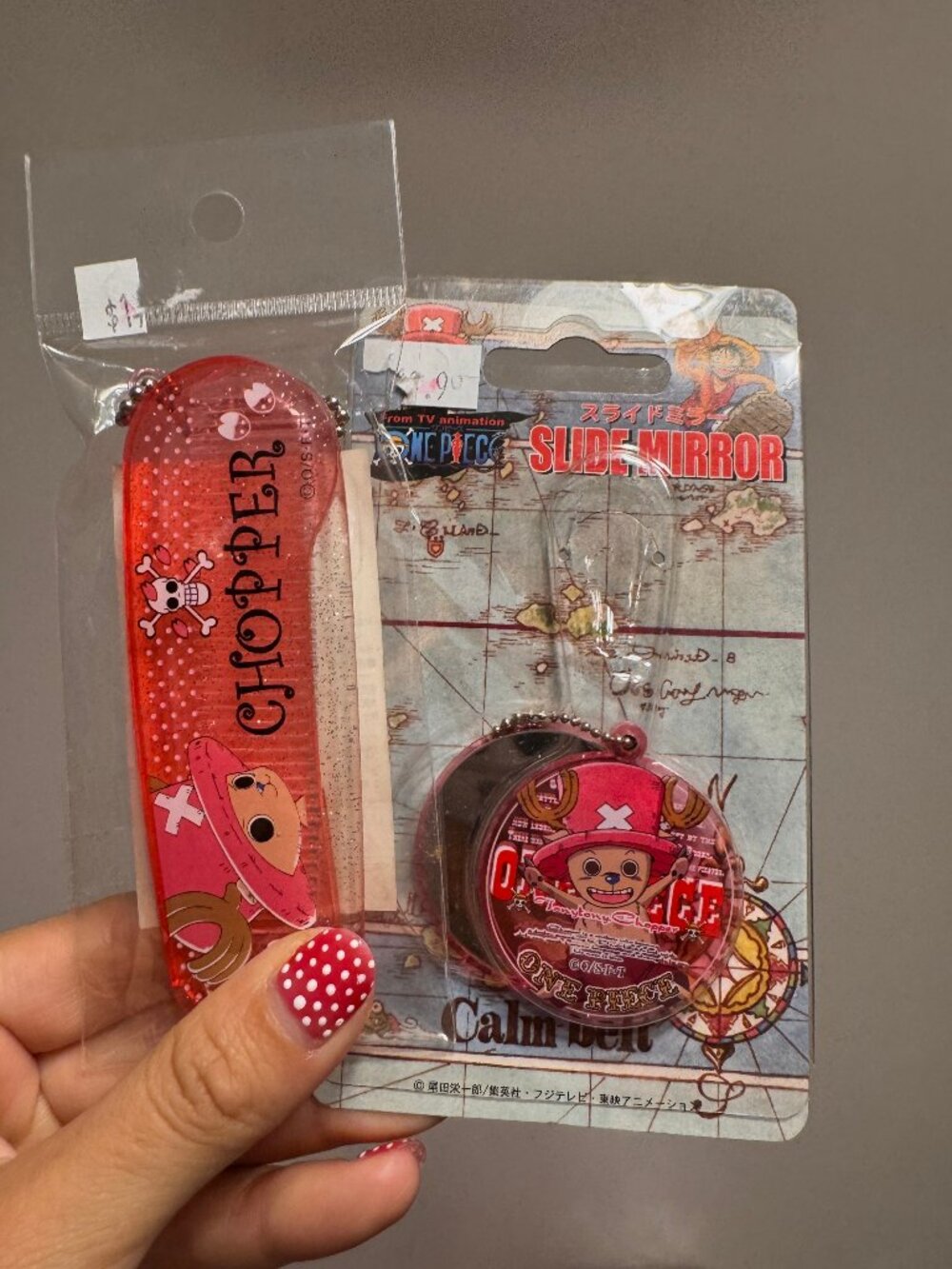 VINTAGE One Piece Tony Tony Chopper Cosmetics Set
